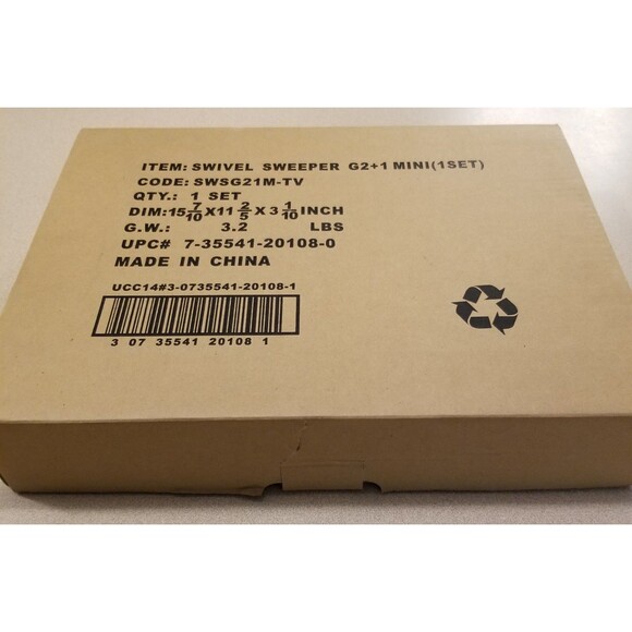 swivel sweeper g2 plus 1 mini nos open box - Picture 7 of 7